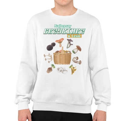 BLUZA grzyby NAJLEPSZY GRZYBIARZ